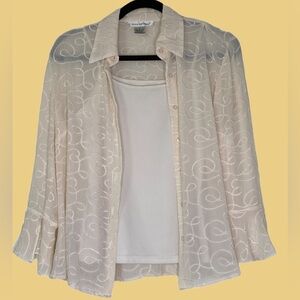 Vintage Whimsical Top